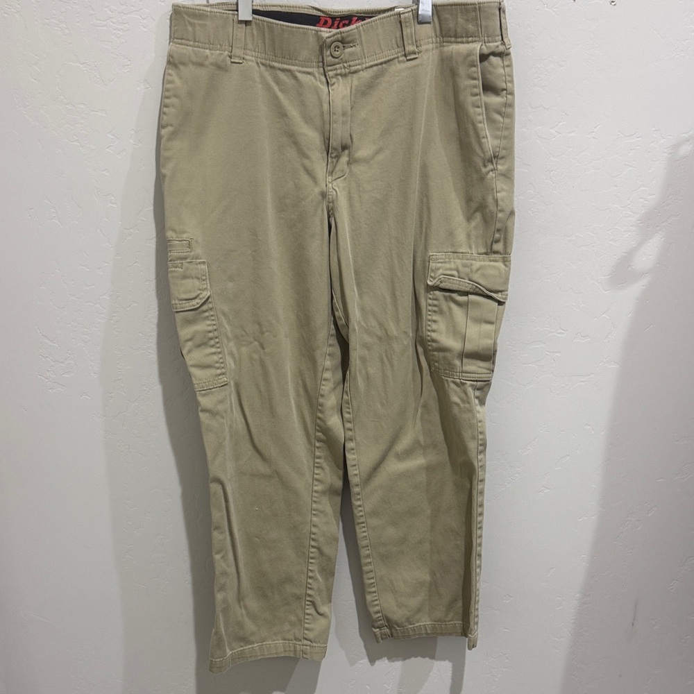 Dickies Men's Khaki Cargo Pants